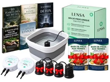 Protocole Duo Complet — 2 appareils, bassine, 4 électrodes, 2 Herbal Boost